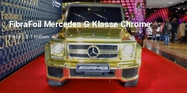  fibrafoil mercedes g klasse chrome