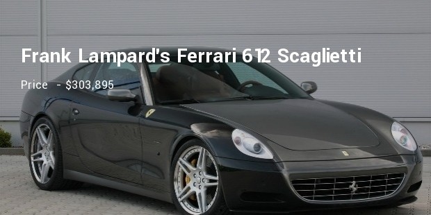  frank lampards ferrari 612 scaglietti