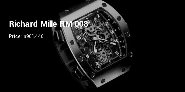 richard mille most expensive watch