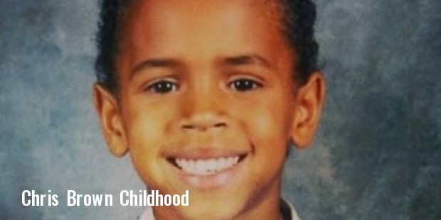 chris brown when he was a kid