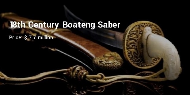 18th century boateng saber