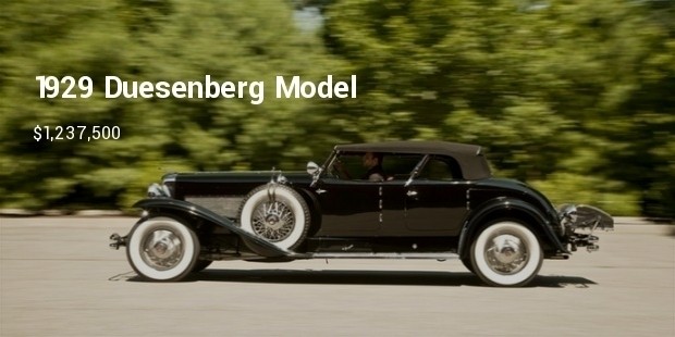 1929 duesenberg model 