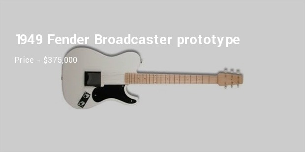 1949 Fender Broadcaster prototype