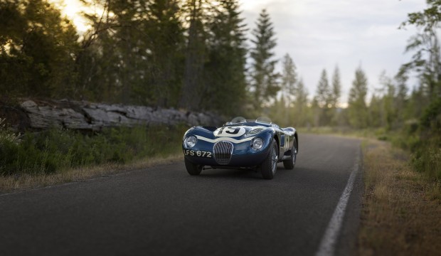 1953 jaguar c type lightweight roadster