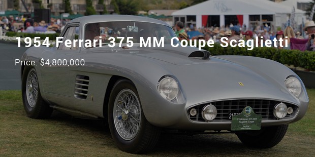 1954 ferrari 375 mm coupe scaglietti