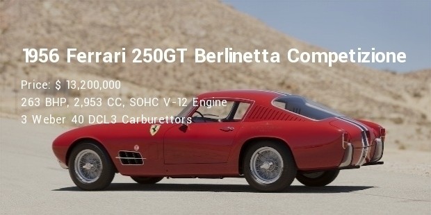 1956 ferrari 250gt specs