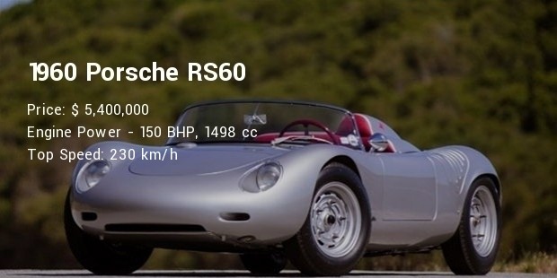 1960 porsche rs60 specs