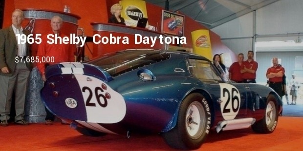 1965 shelby cobra daytona coupe movie: redline 7000