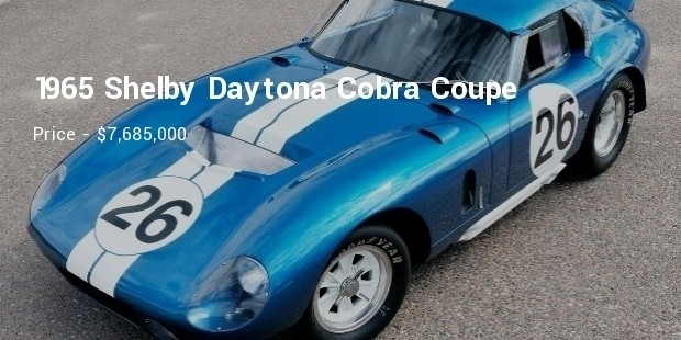 1965 shelby daytona cobra coupe