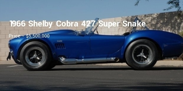 1966 shelby cobra 427 super snake