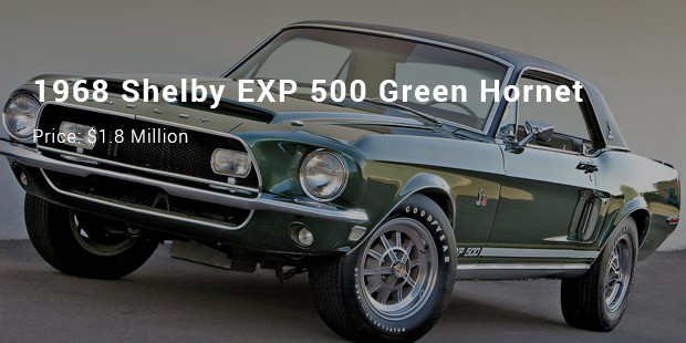 1968 shelby exp 500 green hornet