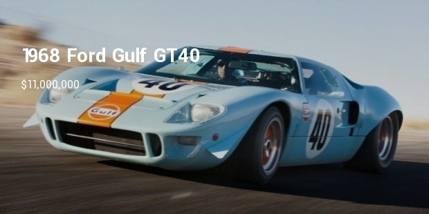 1968 ford gulf gt40 movie: lemans