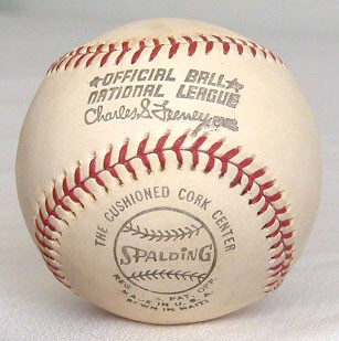 1970s spalding feeney baseball