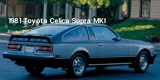 1981 toyota celica supra mki 