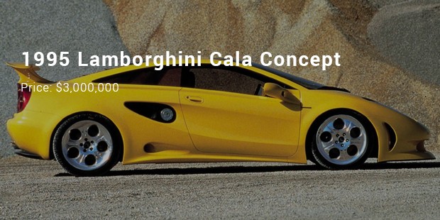 1995 lamborghini cala concept