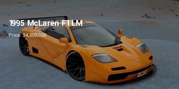 1995 mclaren f1 lm