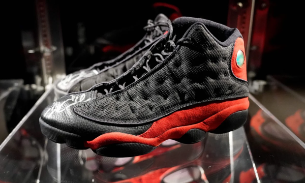 1998 finals game worn air jordan 13