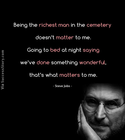 steve jobs quotes on success