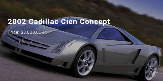 2002 cadillac cien concept