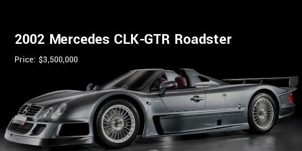 2002 mercedes clk gtr roadster