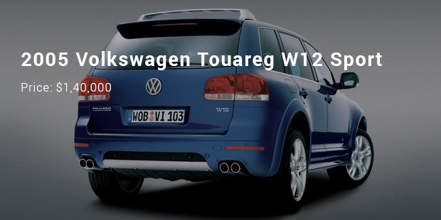 2005 volkswagen touareg w12 sport