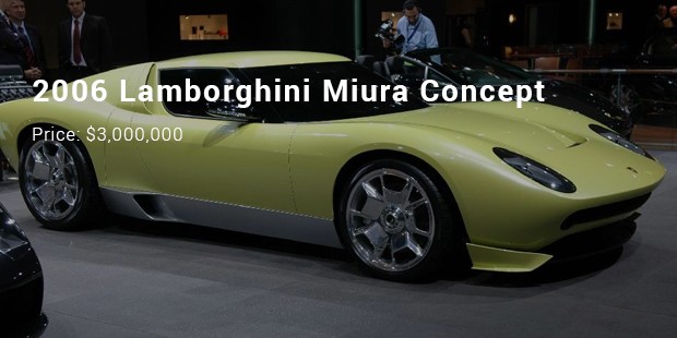 2006 lamborghini miura concept