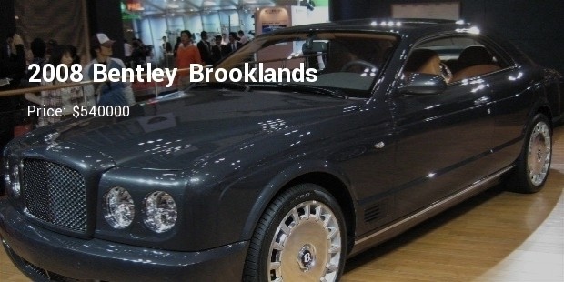 2008 bentley brooklands