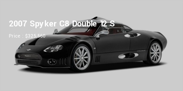 2007 Spyker C8 Double 12 S