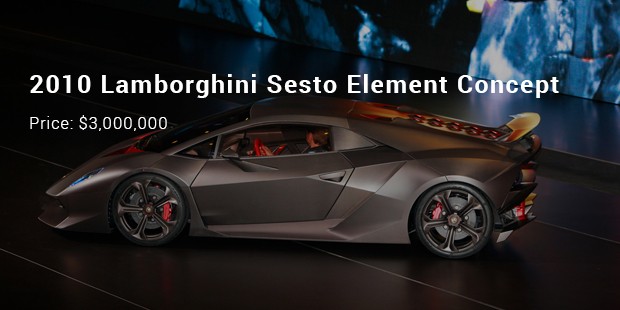 2010 lamborghini sesto element concept