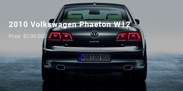 2010 volkswagen phaeton w12