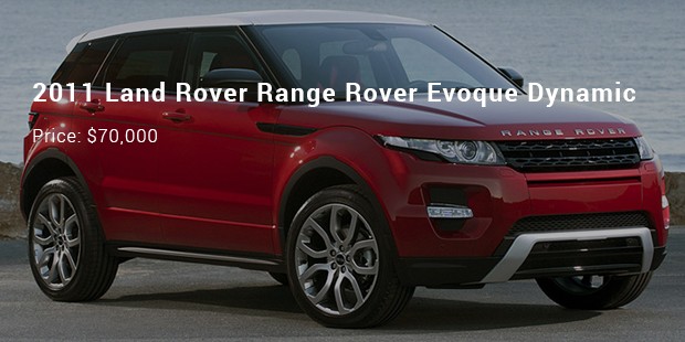 2011 land rover range rover evoque dynamic