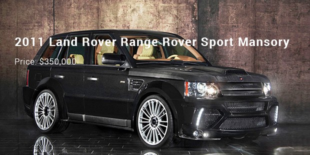 2011 land rover range rover sport mansory