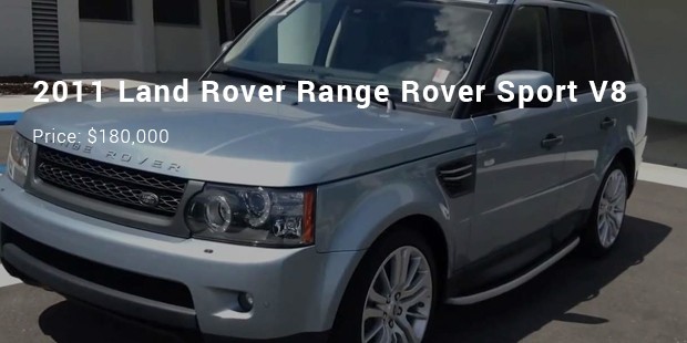 2011 land rover range rover sport v8