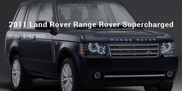 2011 land rover range rover supercharged