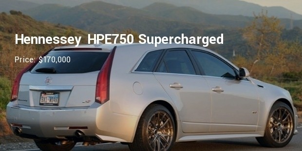 2011 cadillac cts v sport wagon hennessey hpe750 supercharged