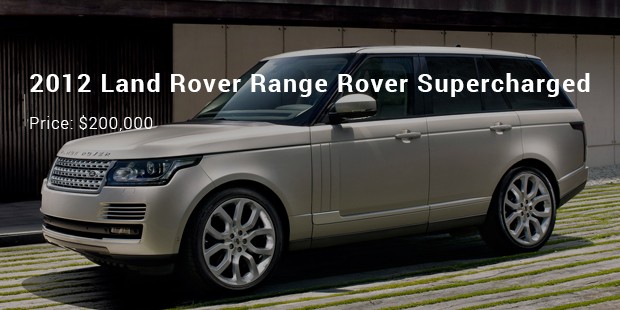 2012 land rover range rover supercharged