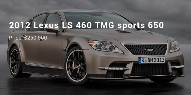 2012 lexus ls 460 tmg sports 650