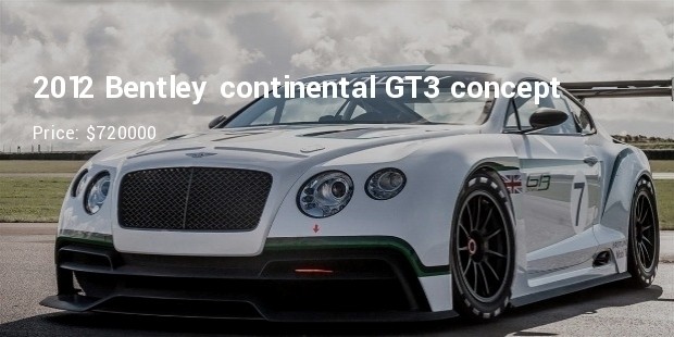 2012 bentley continental gt3 concept