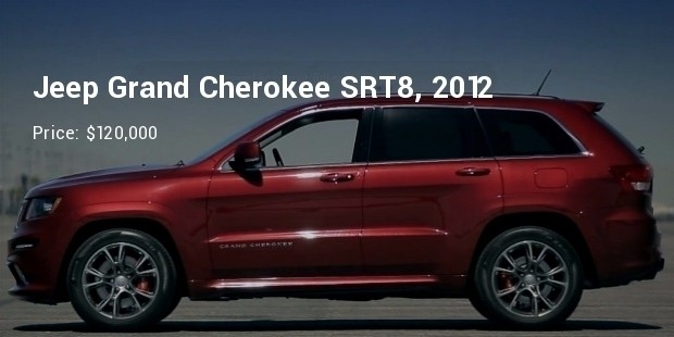 2012 jeep grand cherokee srt8 profile