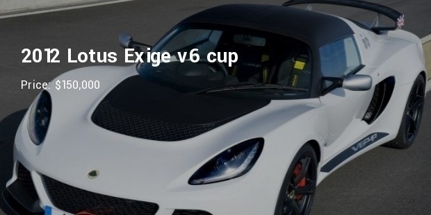 2012 lotus exige v6 cup