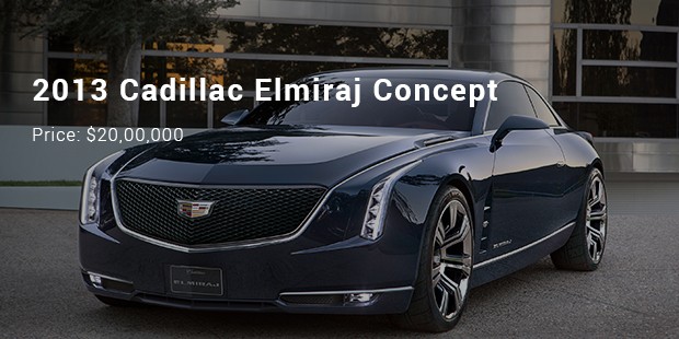 2013 cadillac elmiraj concept