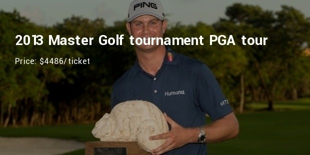 2013 master golf tournament pga tour