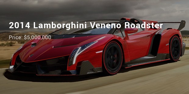 2014 lamborghini veneno roadster