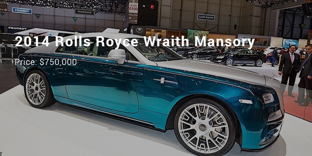 2014 rolls royce wraith mansory