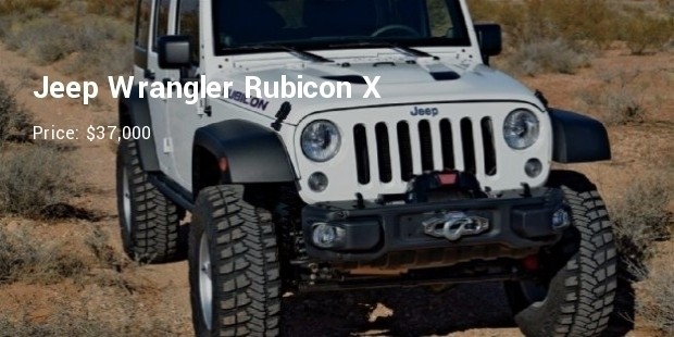 2014 jeep wrangler unlimited rubicon x front three quarter