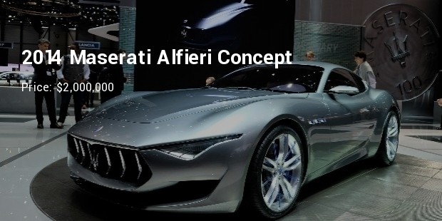 2014 maserati alfieri concept