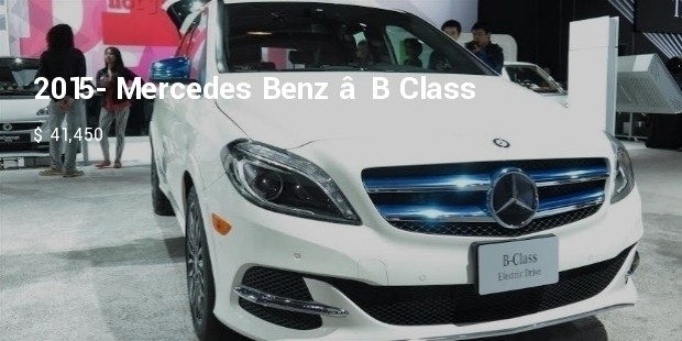 2015  mercedes benz  b class  electric drive 