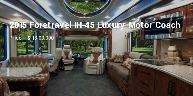 2015 foretravel ih 45 luxury motor coach 