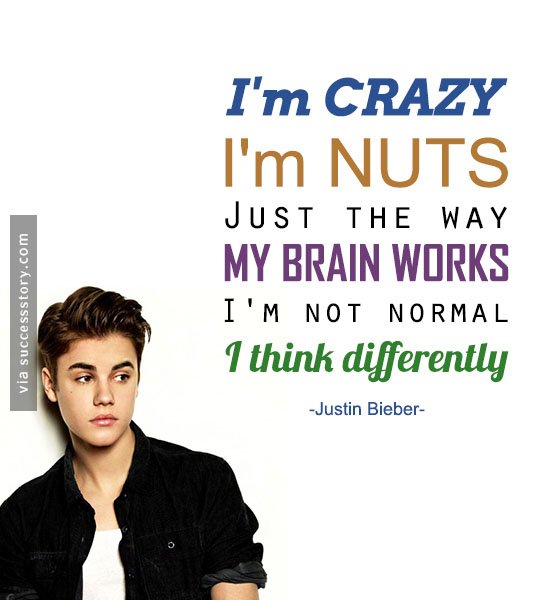 I'm crazy, I'm nuts