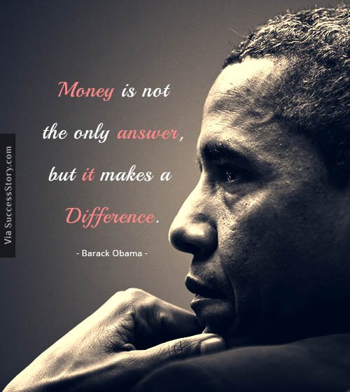 Money is not 